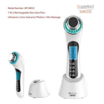 BP-0153 home use ultrasonic positive ion face beauty machine Increases skin care product penetration